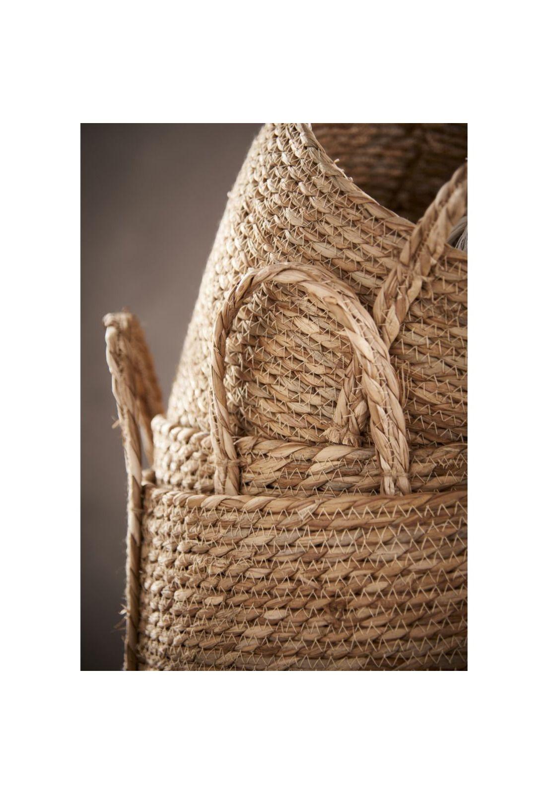 SET DE CANASTOS JUNCO 3 PIEZAS -7