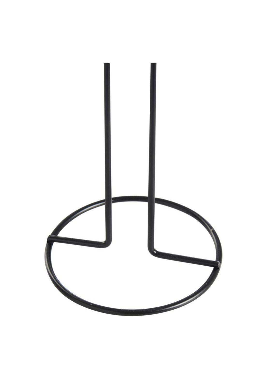 SOPORTE TOALLA NOVA 32 CM METAL NEGRO-1