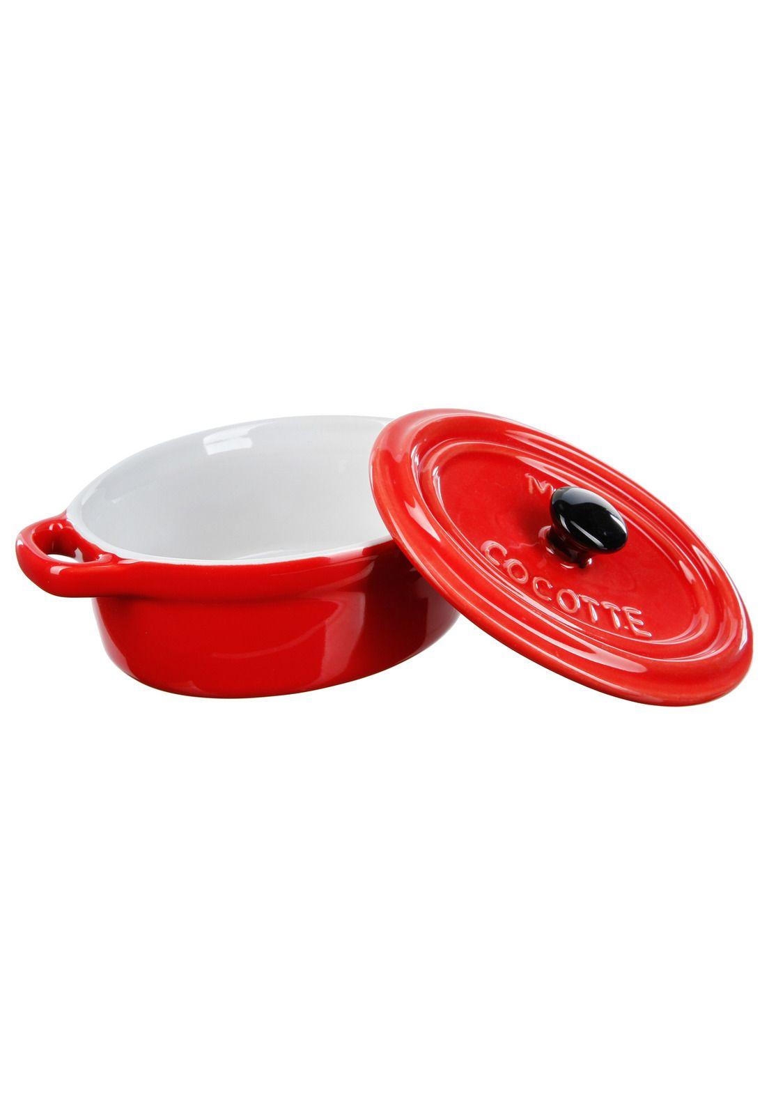 Cacerola ovalada 8.7 X 14.7 cm - Roja-1