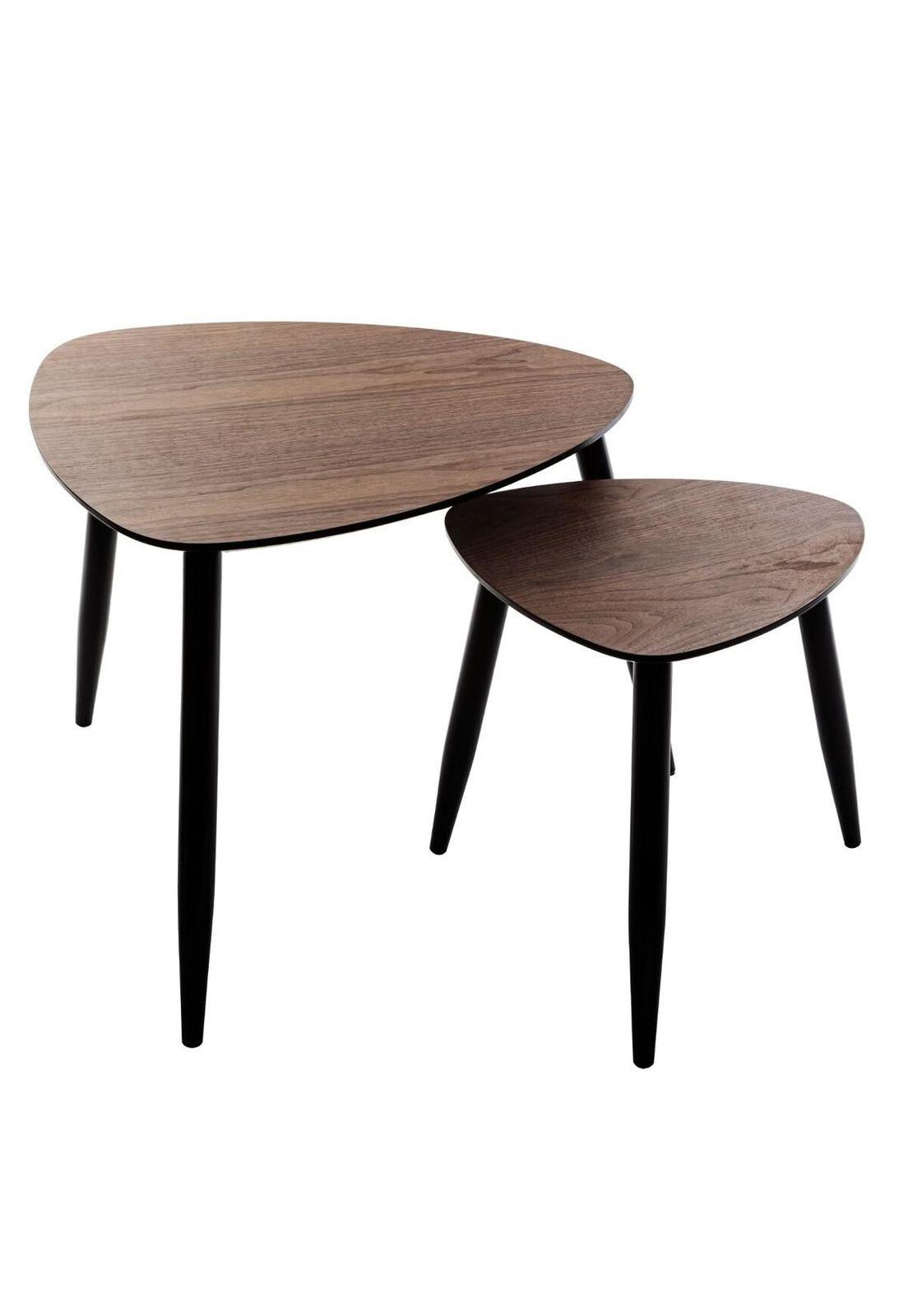 SET DE 2 MESAS LATERALES MILEO-0