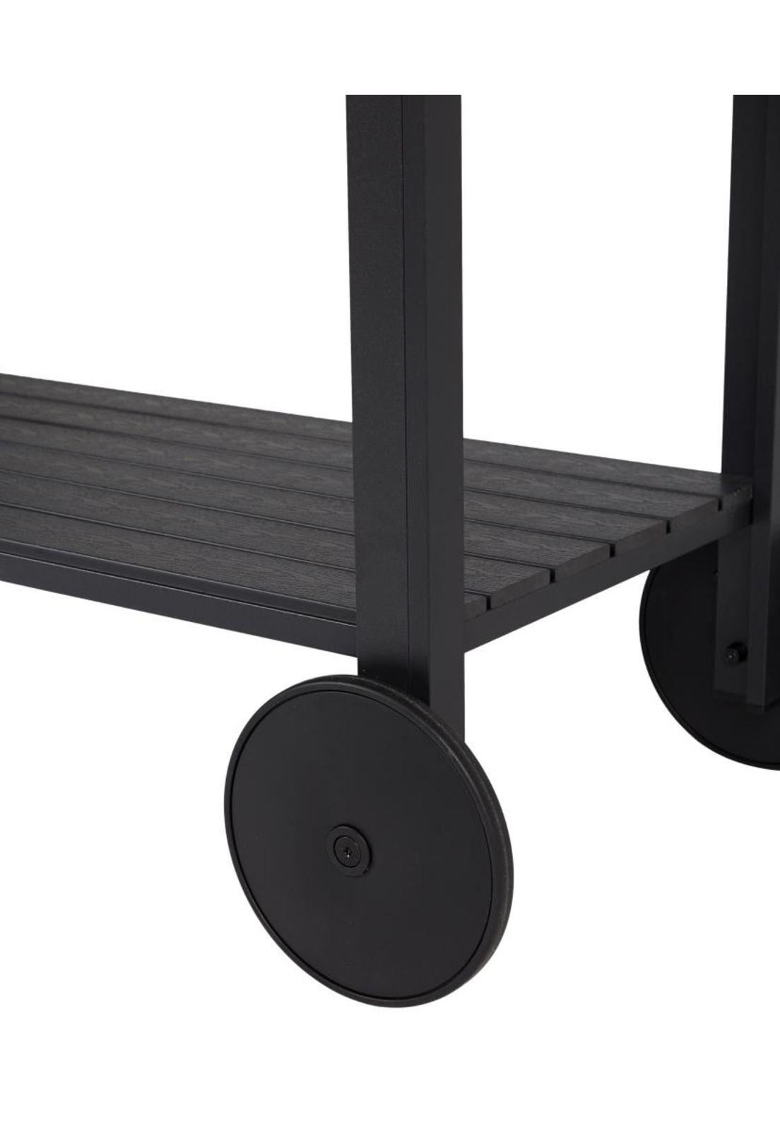CARRO PARA TERRAZA NEGRO 90X45X74CM-2