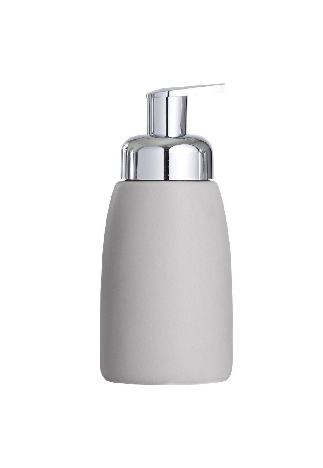 DISPENSADOR DE JABON ESPUMA 340ML GRIS-0