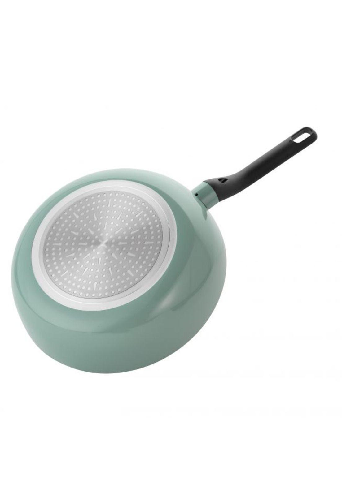 WOK LEO SLATE 28 CM-0