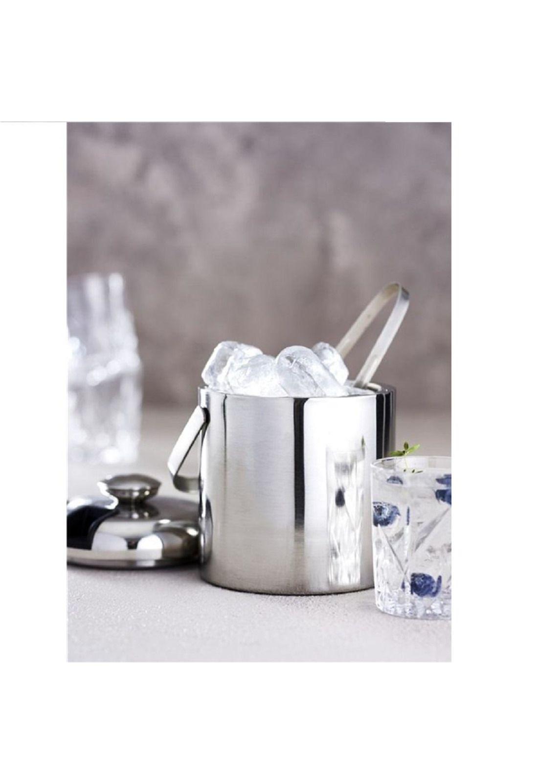HIELERA ACERO INOX CON PINZA 1,3L-2