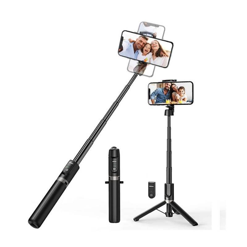 Kit Monopod Bluetooth Baston Selfies + Tripode Tik Tok/216-1