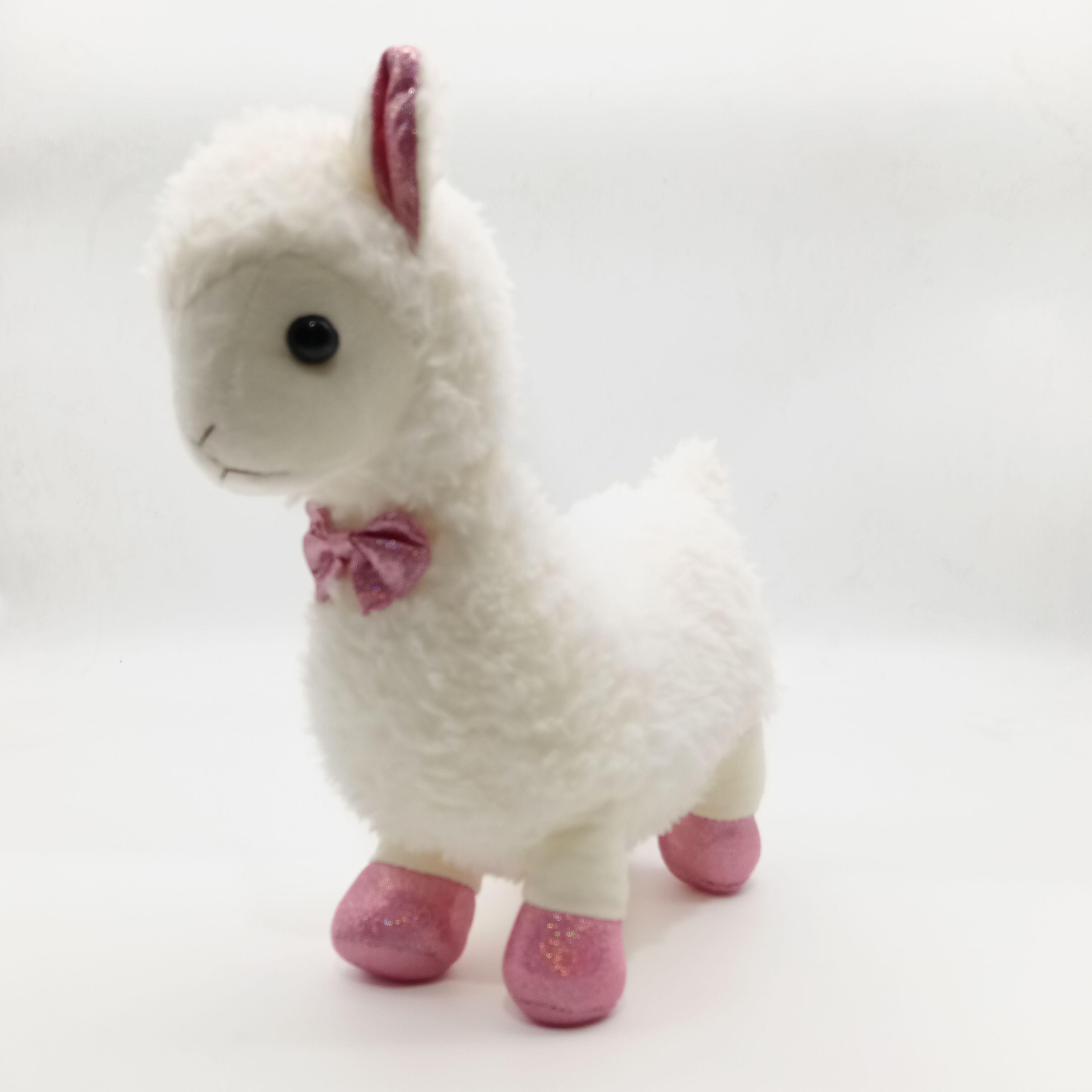 PELUCHE DE LLAMA CON CORBATIN-0