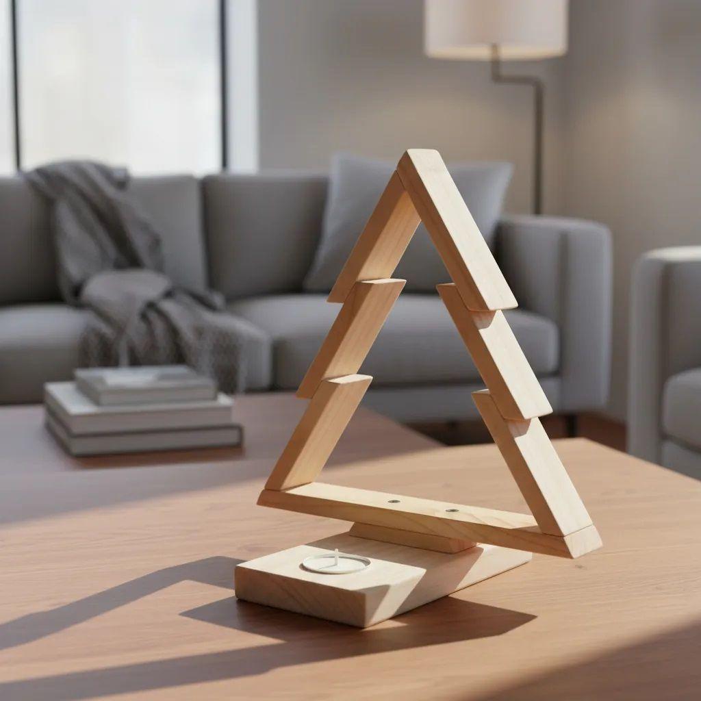 Porta vela navideño-3