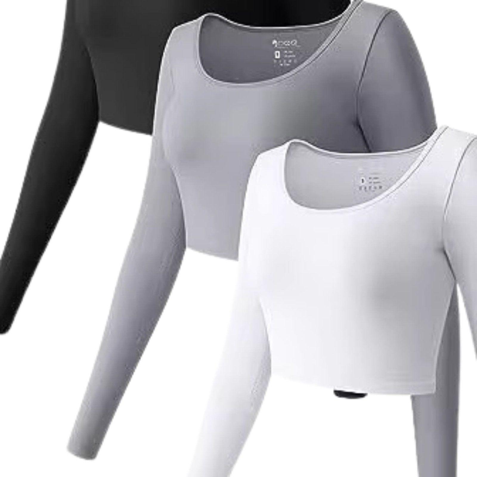 Polera Manga Larga Cuello Redondo Sukha Negro-1