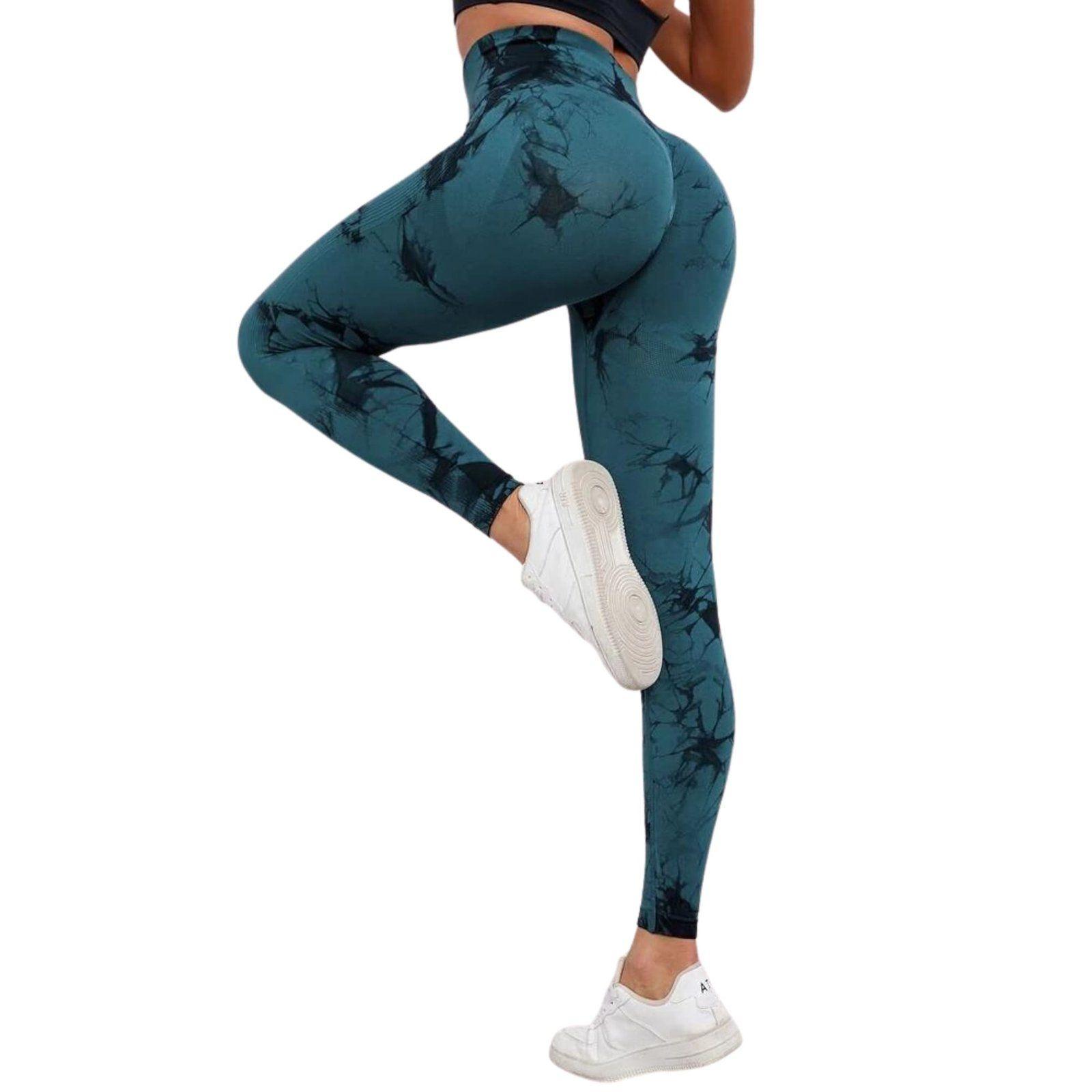 Calzas Leggings Push Up Sukha Verde Oscuro-4