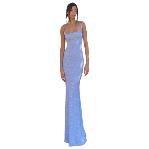 Vestido Sukha Celeste-0