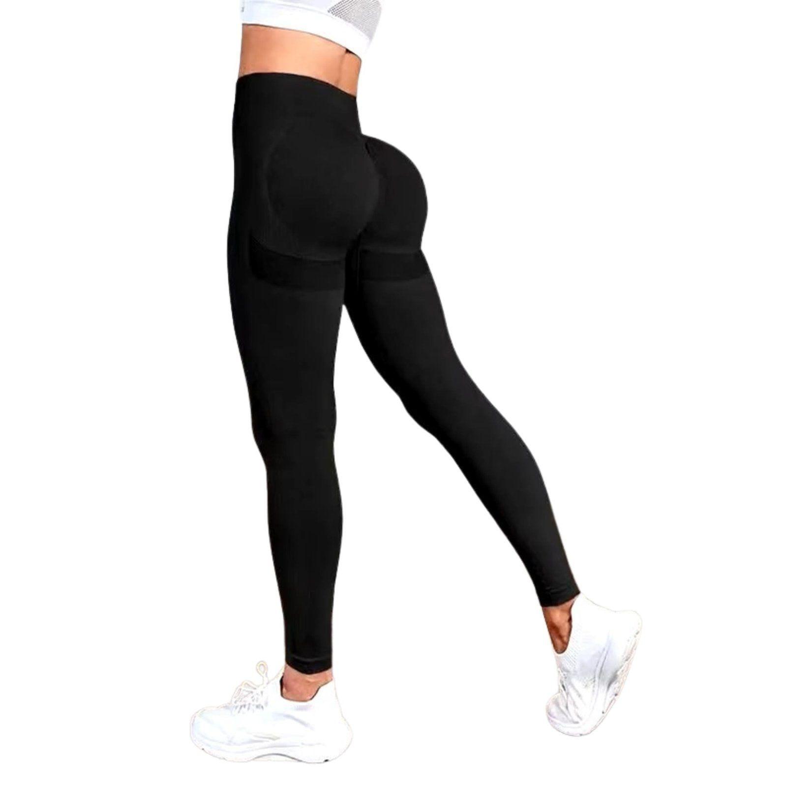 Calzas Leggings Push Up Soporte Tiro Alto-0