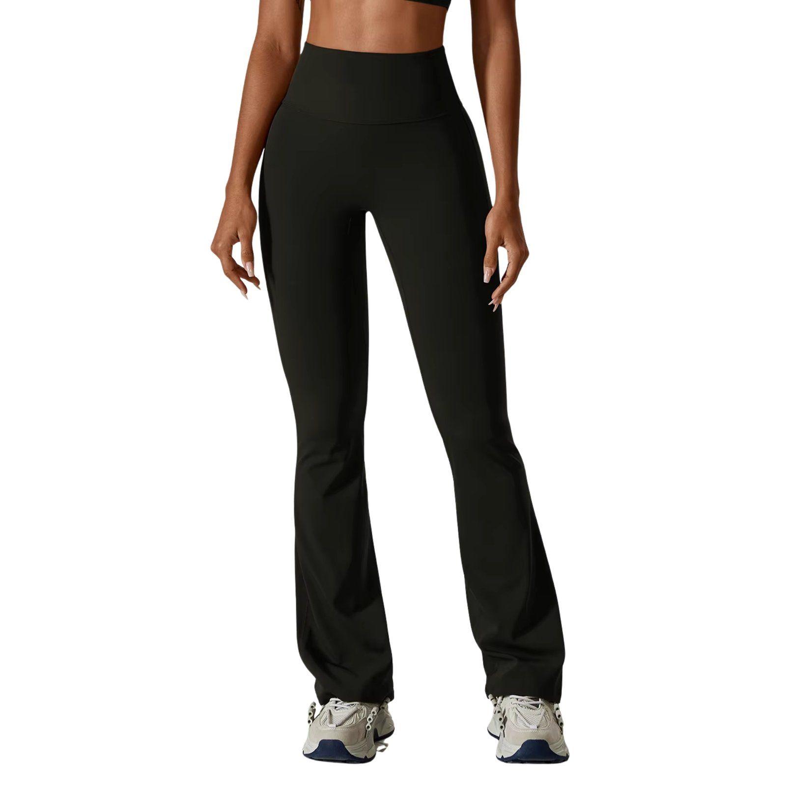 Calzas push up tiro alto recta Negro-1