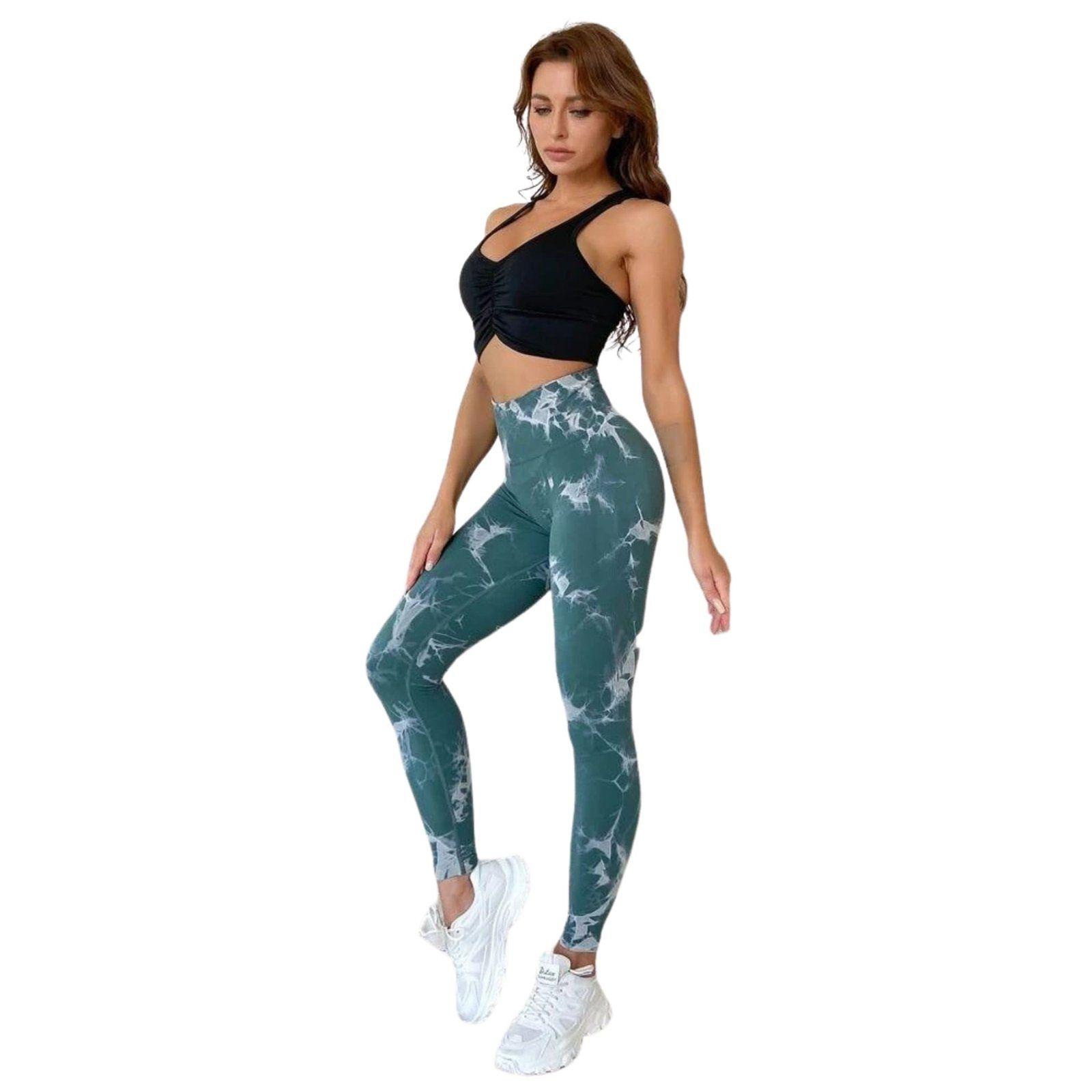 Calzas Leggings Push Up Verde-2
