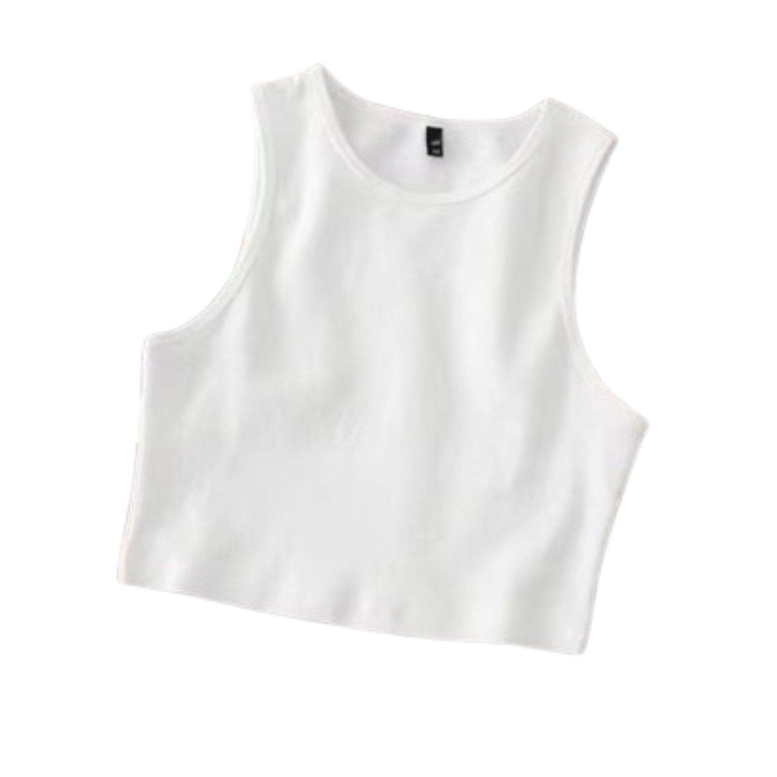 Polera Manga Corta Cuello Redondo Sukha Blanca-0