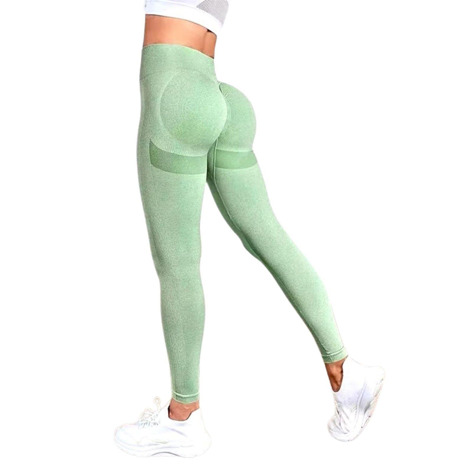 Calzas Leggings Push Up Soporte Tiro Alto Sukha Verde Claro-0