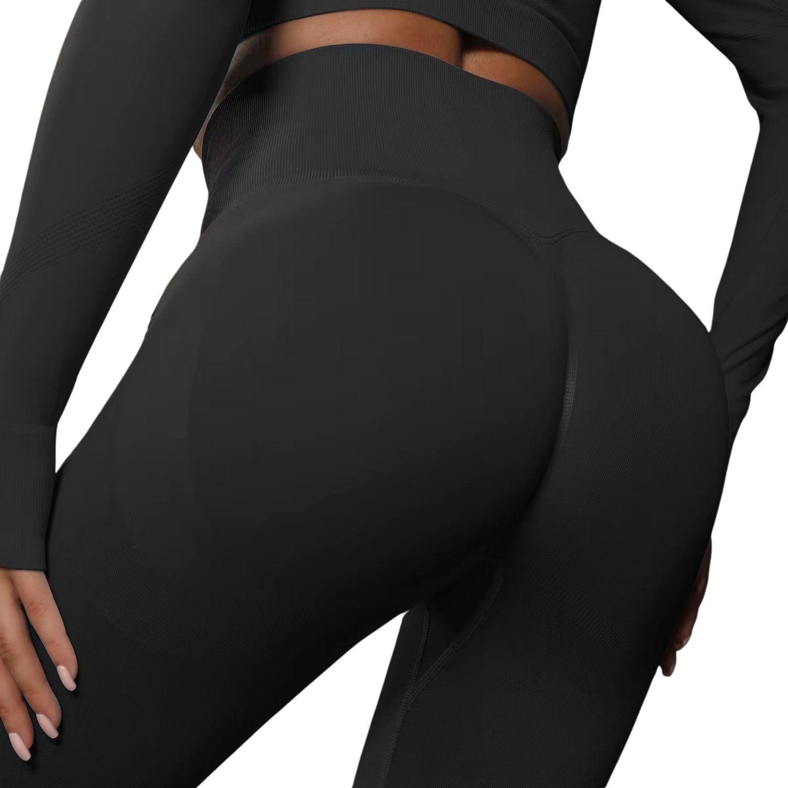 Calzas Leggings Push Up Solido Sukha Negro-0