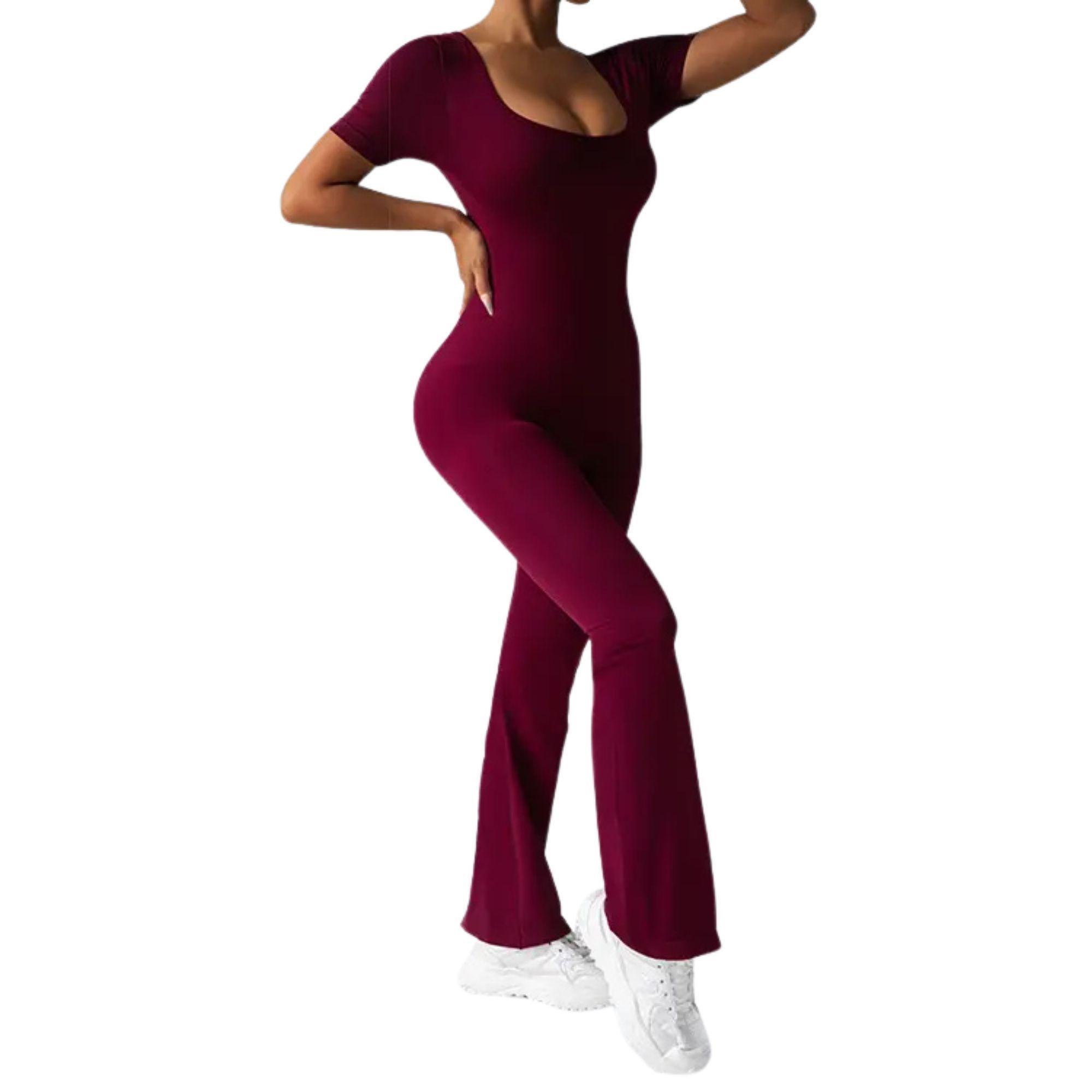 Enterito Push Up Manga Corta Flare Sukha Burdeo-0