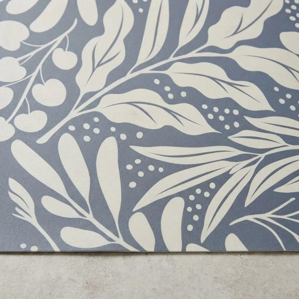 Alfombra Vin lica Decorativa 40 60 Cm Nordic Leaves-2