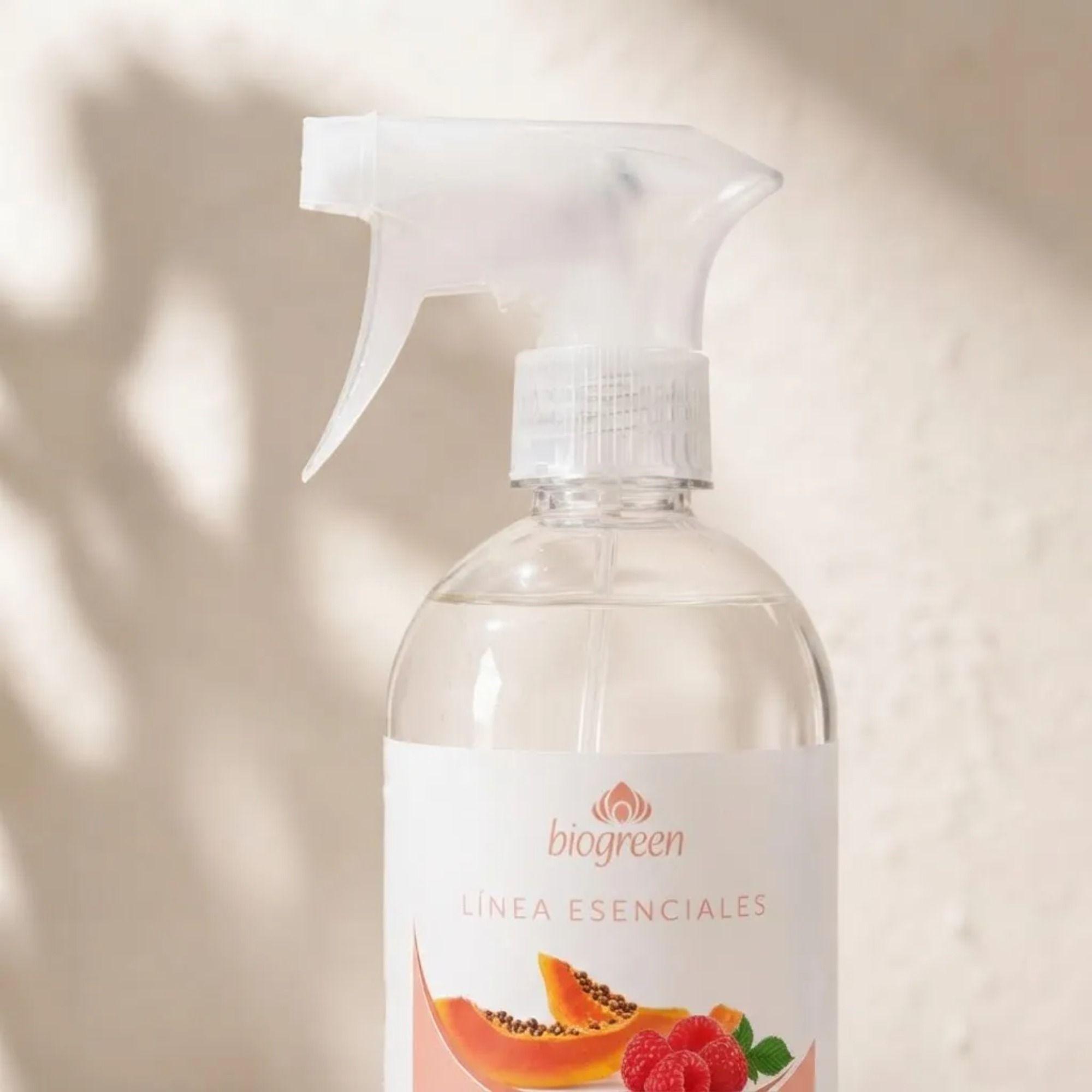 Aromatizante de Ambientes Papaya Frambuesa Biogreen 500 ml-1