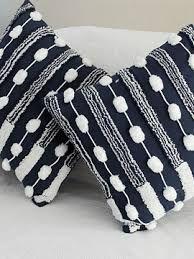 Set de 2 cojines boho azul-2