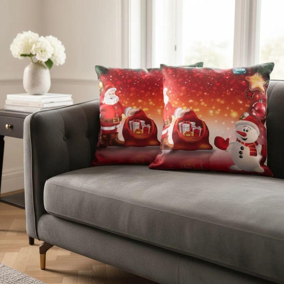 Set De 2 Cojines 45x45cm Navidad - Merry Christmas-3