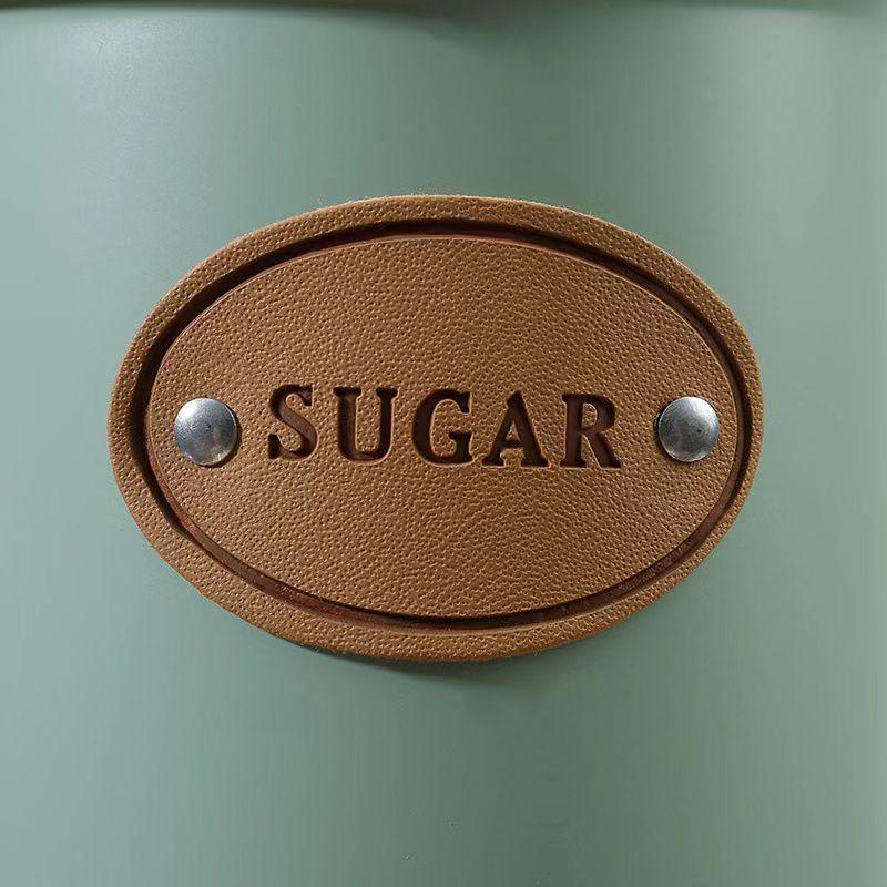 Set de 3 canister de cocina - Diseño verde agua-4