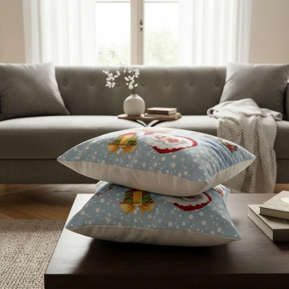 Set De 2 Cojines 45x45cm Navidad - Reno-4