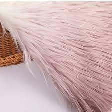 Set de 2 cojines de pelo largo degrade-4