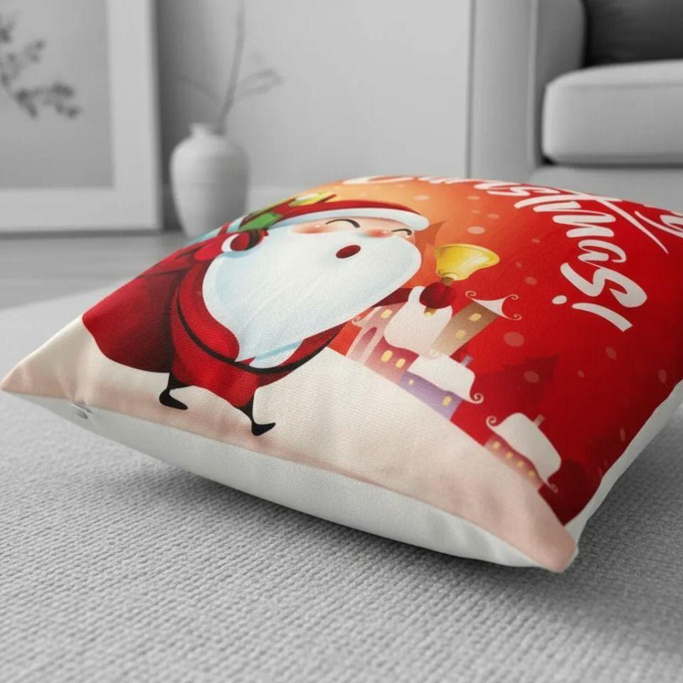 Set De 2 Cojines 45x45cm Navidad - Viejo Pascuero-1