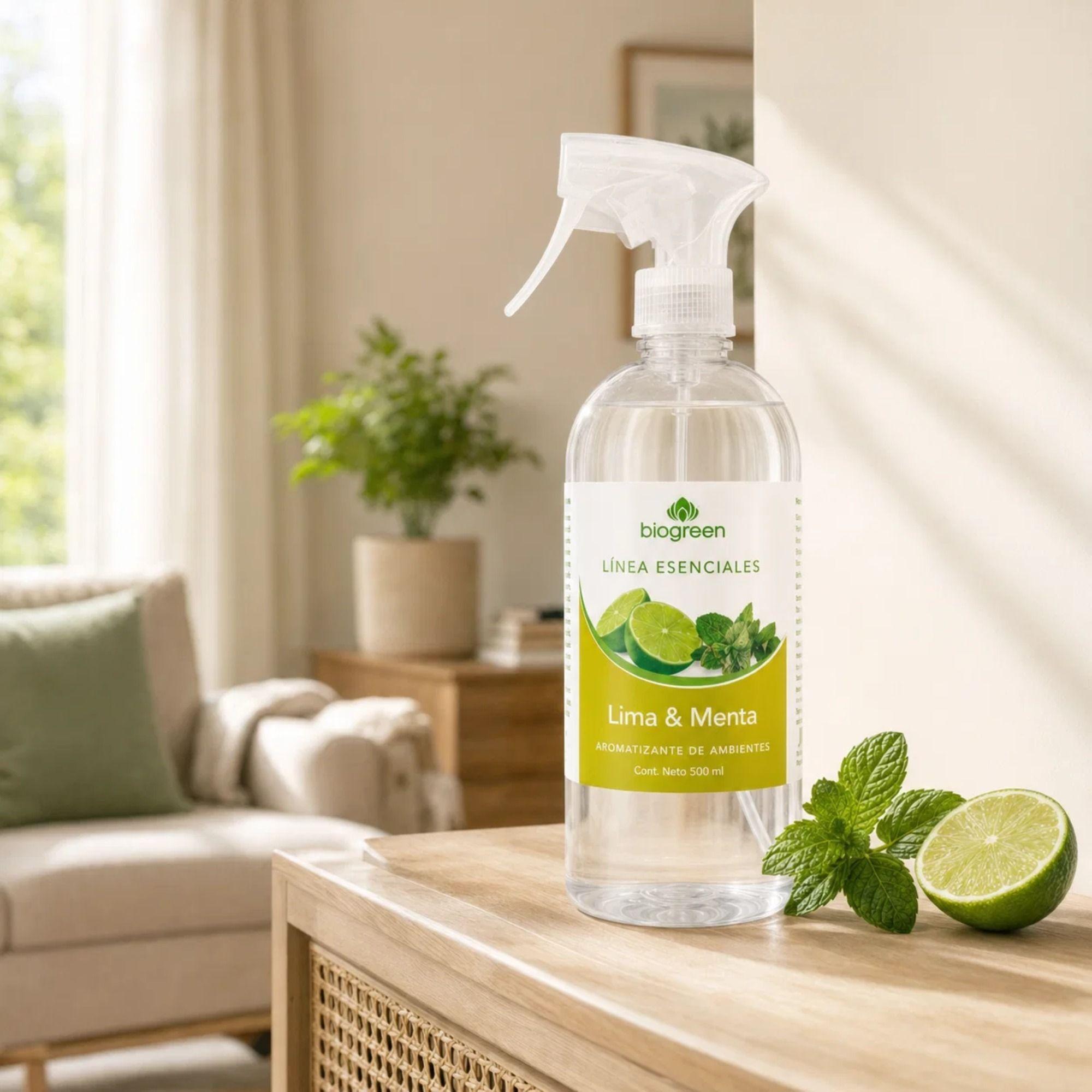 Aromatizante de Ambientes Biogreen Lima Menta 500 ml-0