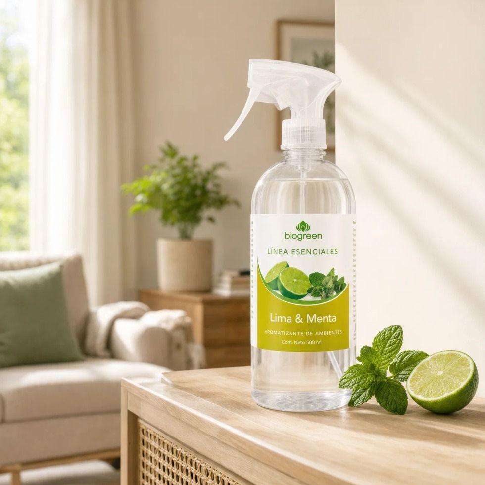 Aromatizante de Ambientes Biogreen Lima Menta 500 ml-1