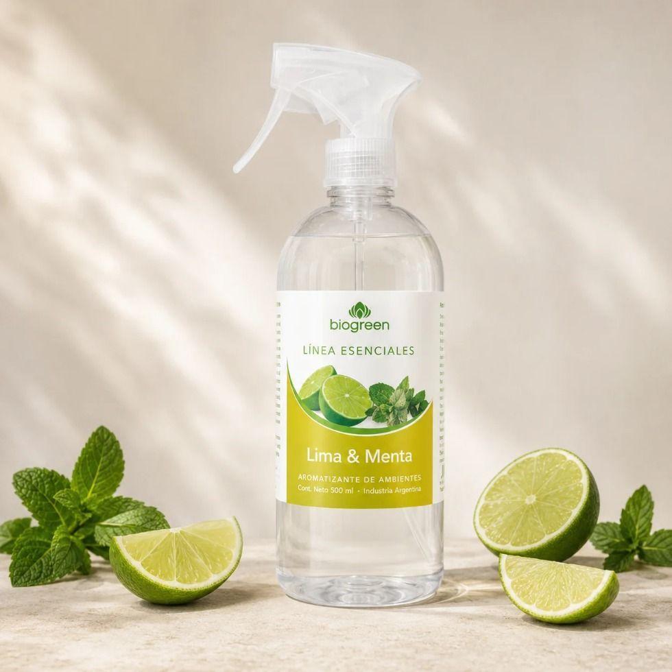 Aromatizante de Ambientes Biogreen Lima Menta 500 ml-2