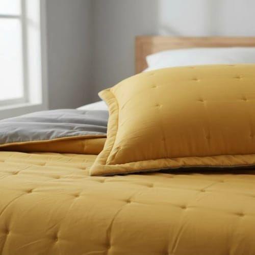 Cubrecama de algodón bordado 2 plazas-5