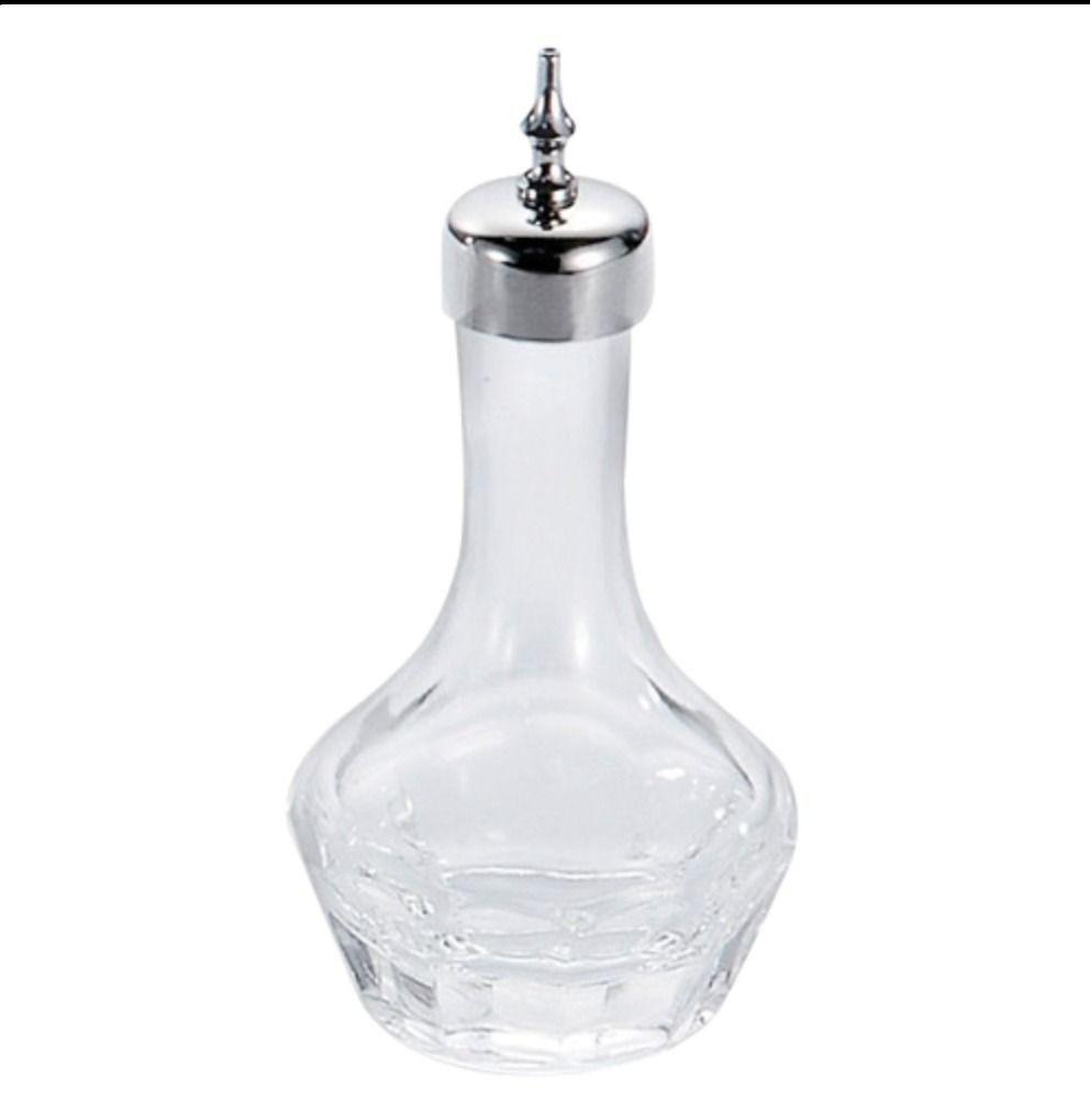 Dispensador endulzante vidrio 50ml - plateado -0