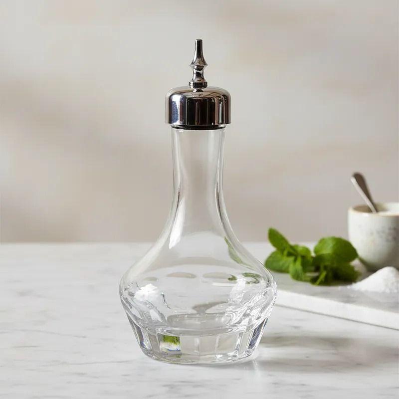 Dispensador endulzante vidrio 50ml - plateado 08-3