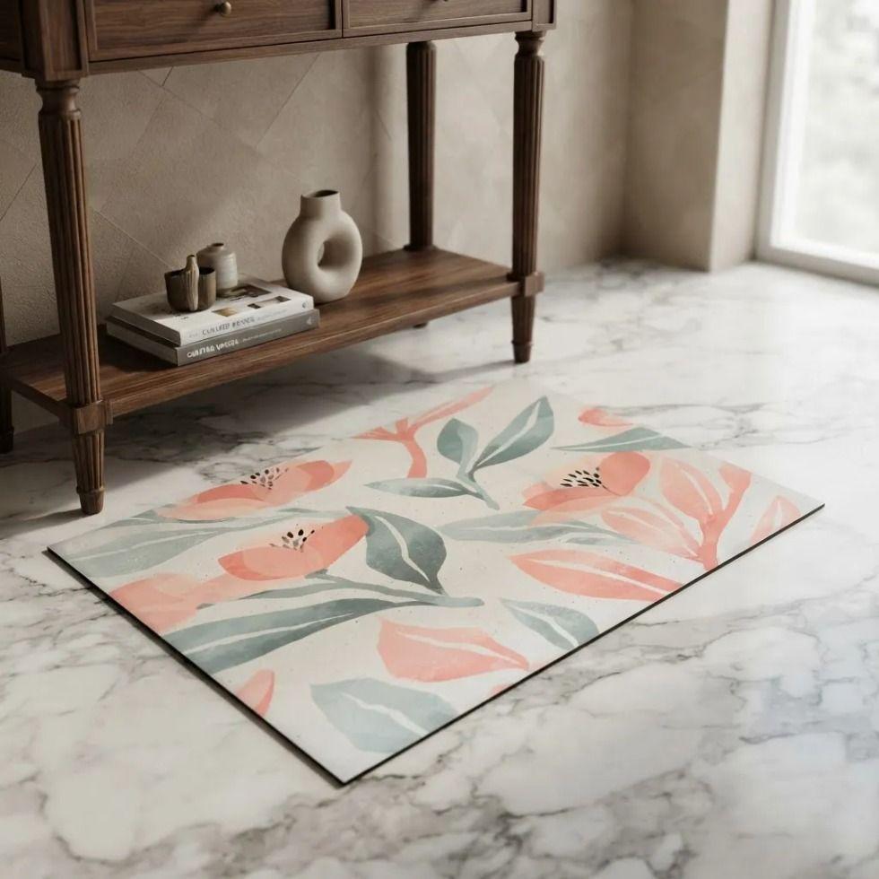 Alfombra Vin lica Decorativa 40 60 Cm Bloom Soft-0