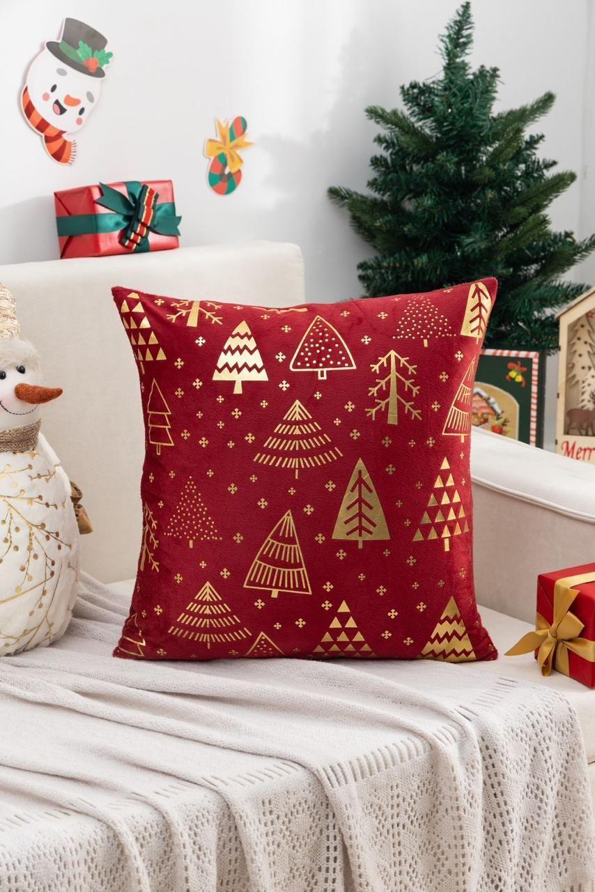 Cojín navideño con diseño estampado - D09-1