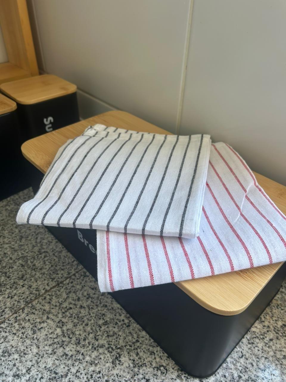 Set De 2 Paños De Tela Rectangulares 50x70cm - LINEAS-3