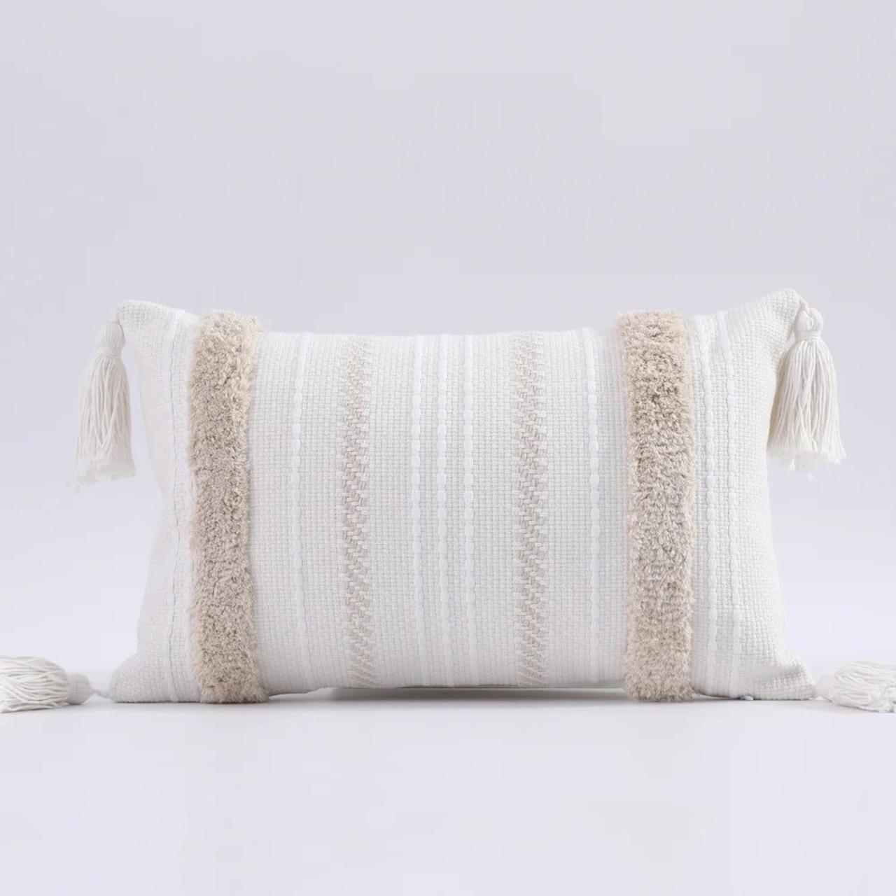 Set de 2 cojines bohemios en 45x45cm y 30x50cm-2