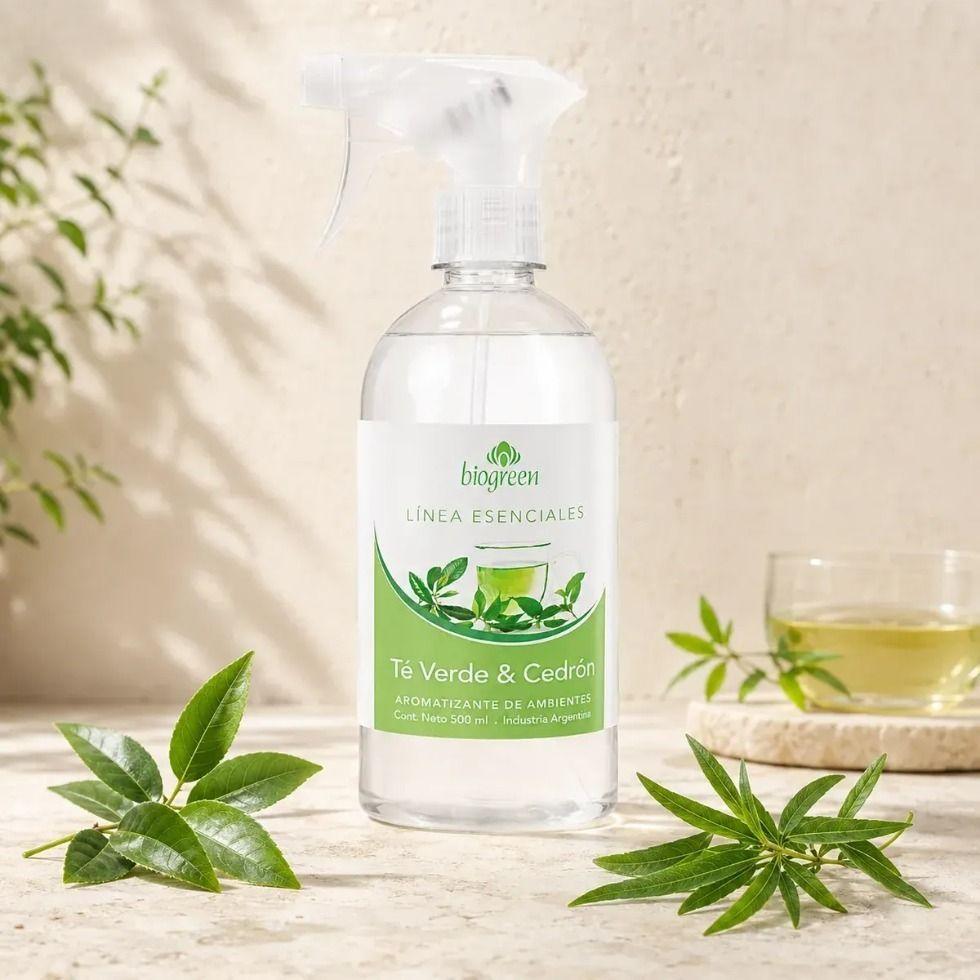 Aromatizante de Ambientes T Verde Cedr n Biogreen 500 ml-1