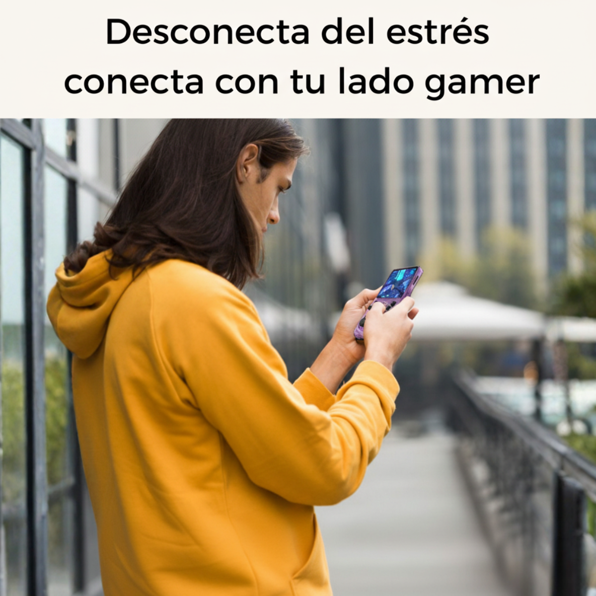 Pantalla Screen R36s Pro Original Portatil Color lila-8