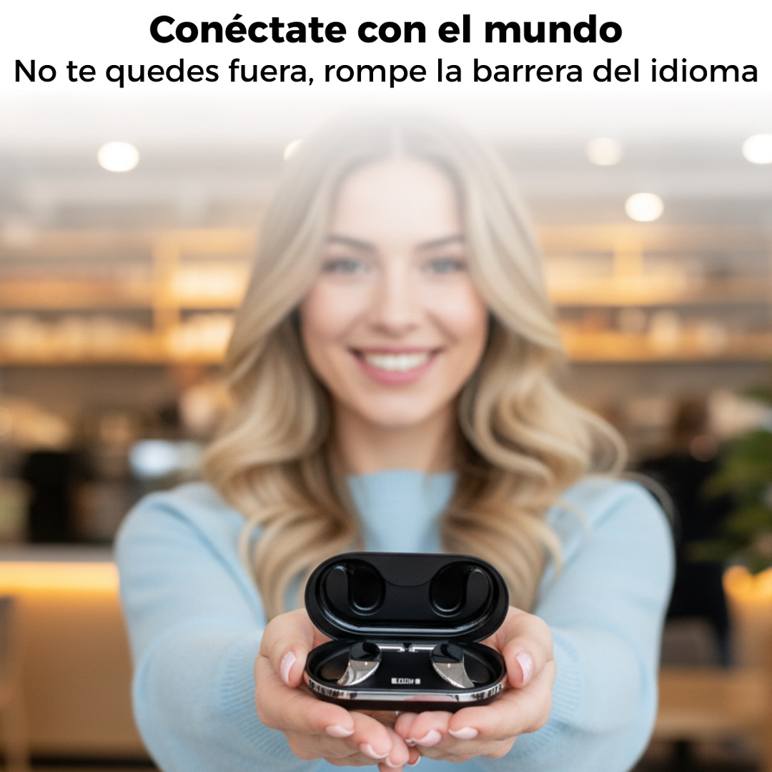 Audifonos Traductores Ai +130 Idiomas Hifi Carga Rápida-8