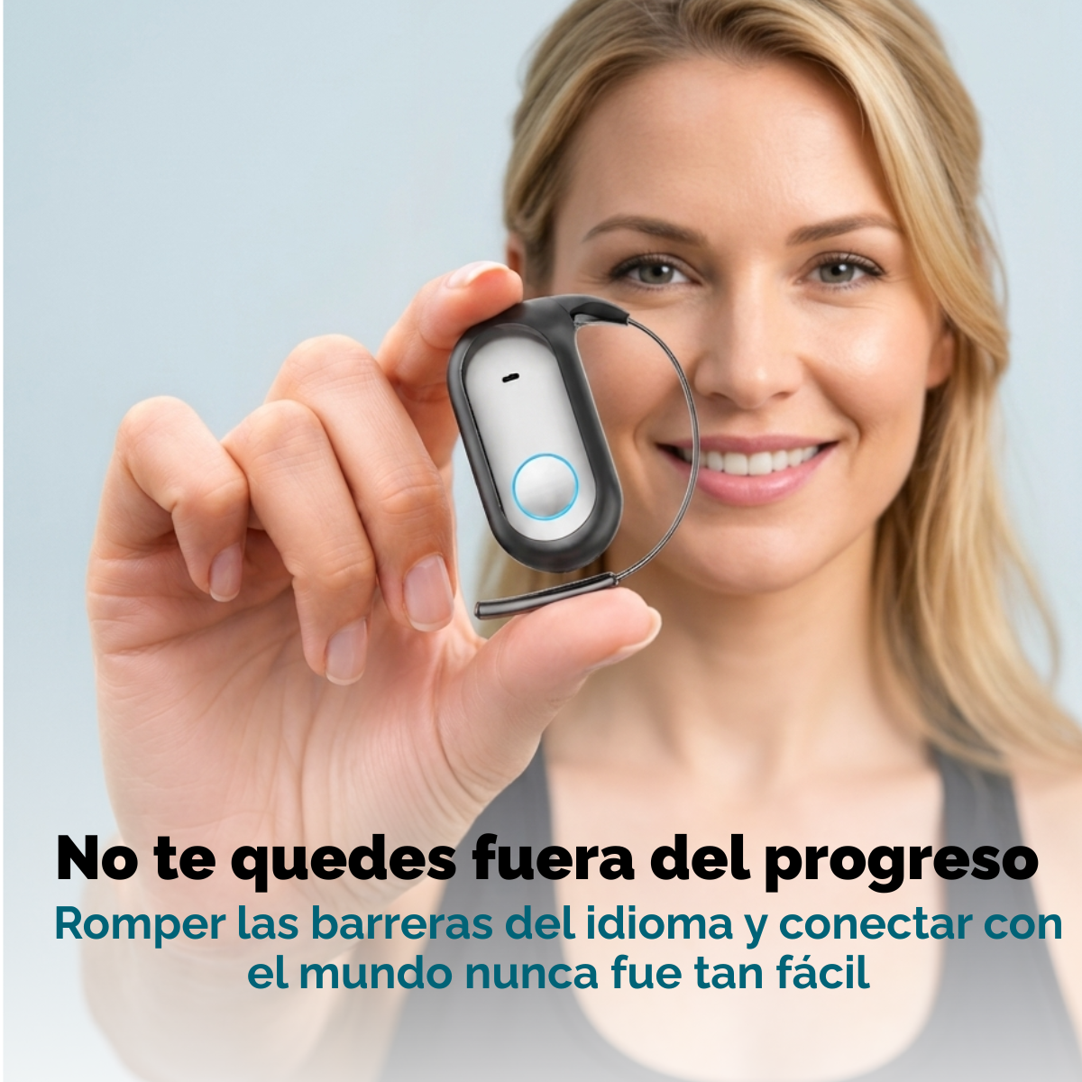 Audifonos Bluetooth Traductor Ia Deportivo Ultraligeros Hifi negros-8