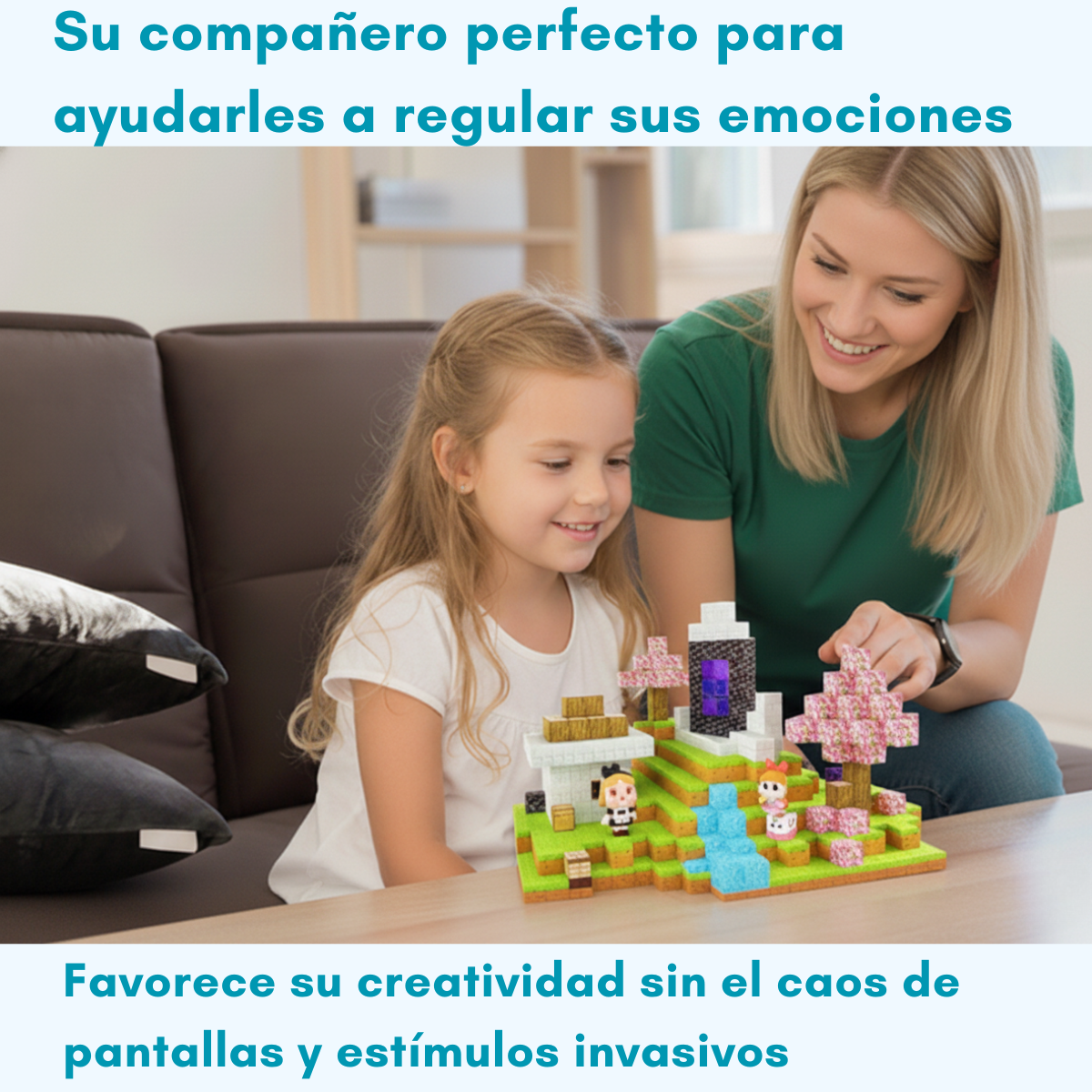 Bloques Magnéticos Construcción 102 Piezas 2 Personajes-4