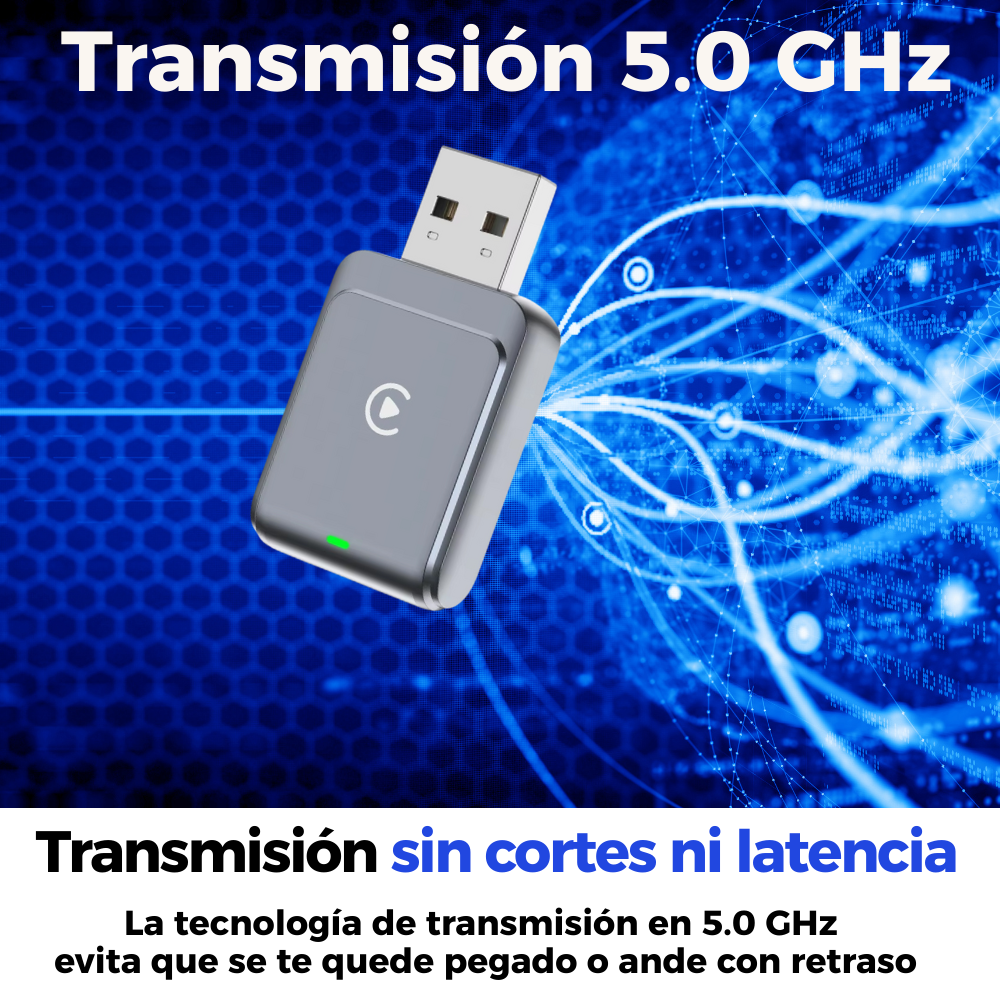 Adaptador Inalambrico Carplay Android Auto Bluetooth 2 En 1-7