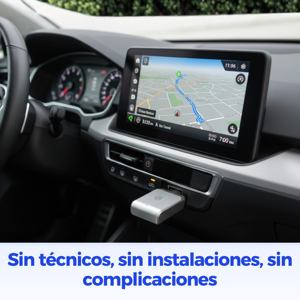 Adaptador Inalambrico Carplay Android Auto Bluetooth 2 En 1-8