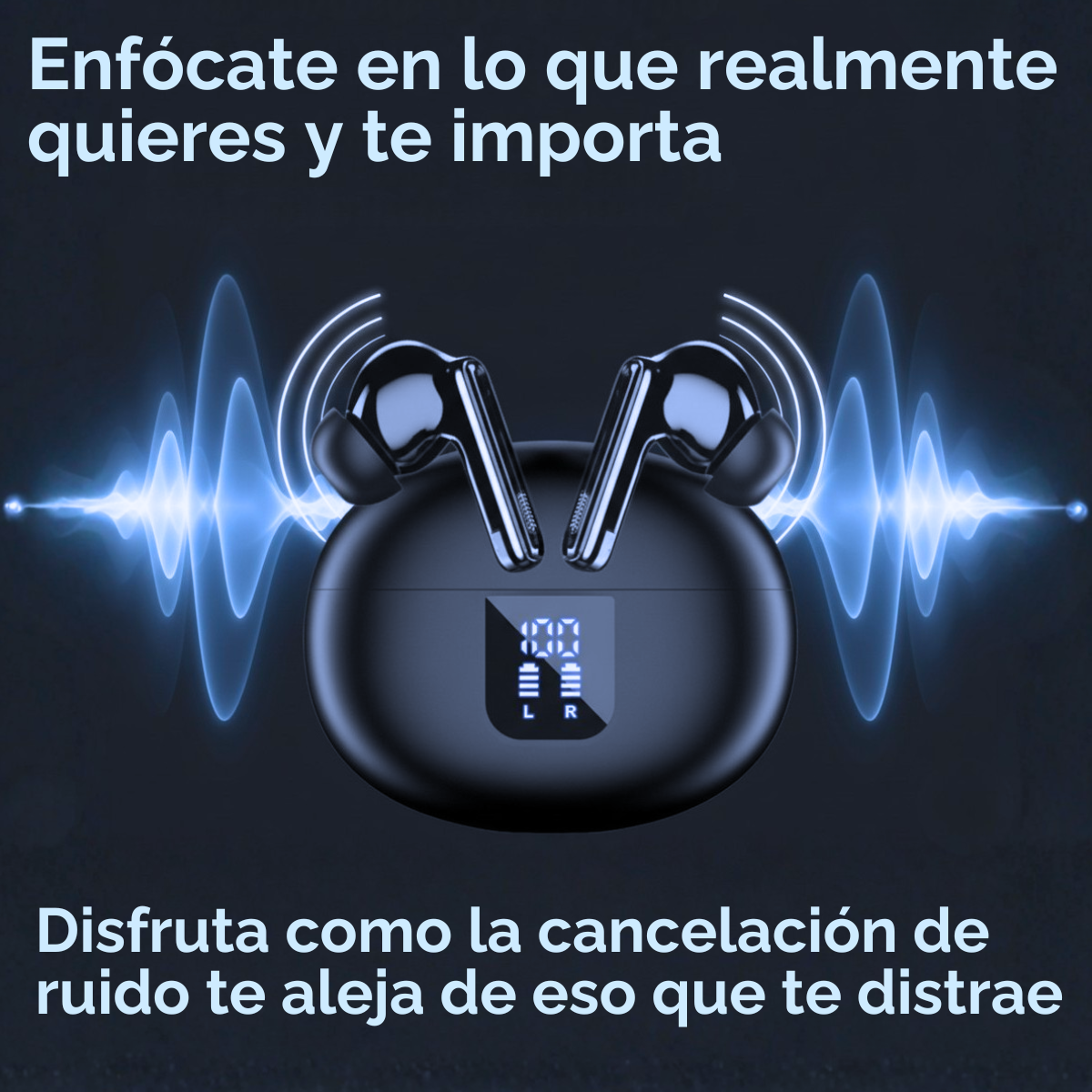 Audífonos Traductores +130 Idiomas Con Cancelación De Ruido-4