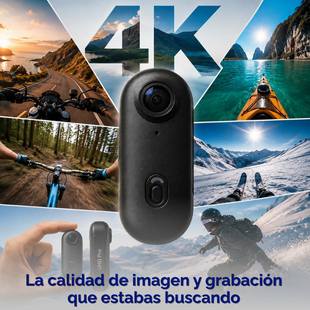 Camara De Accion Deportiva H88 Pro IA 4k Sumergible-5