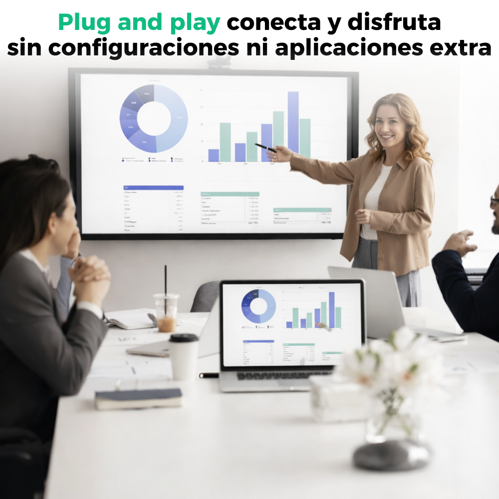 Transmisor Inalambrico Hdmi Usb C Full Hd 60 Metros-2