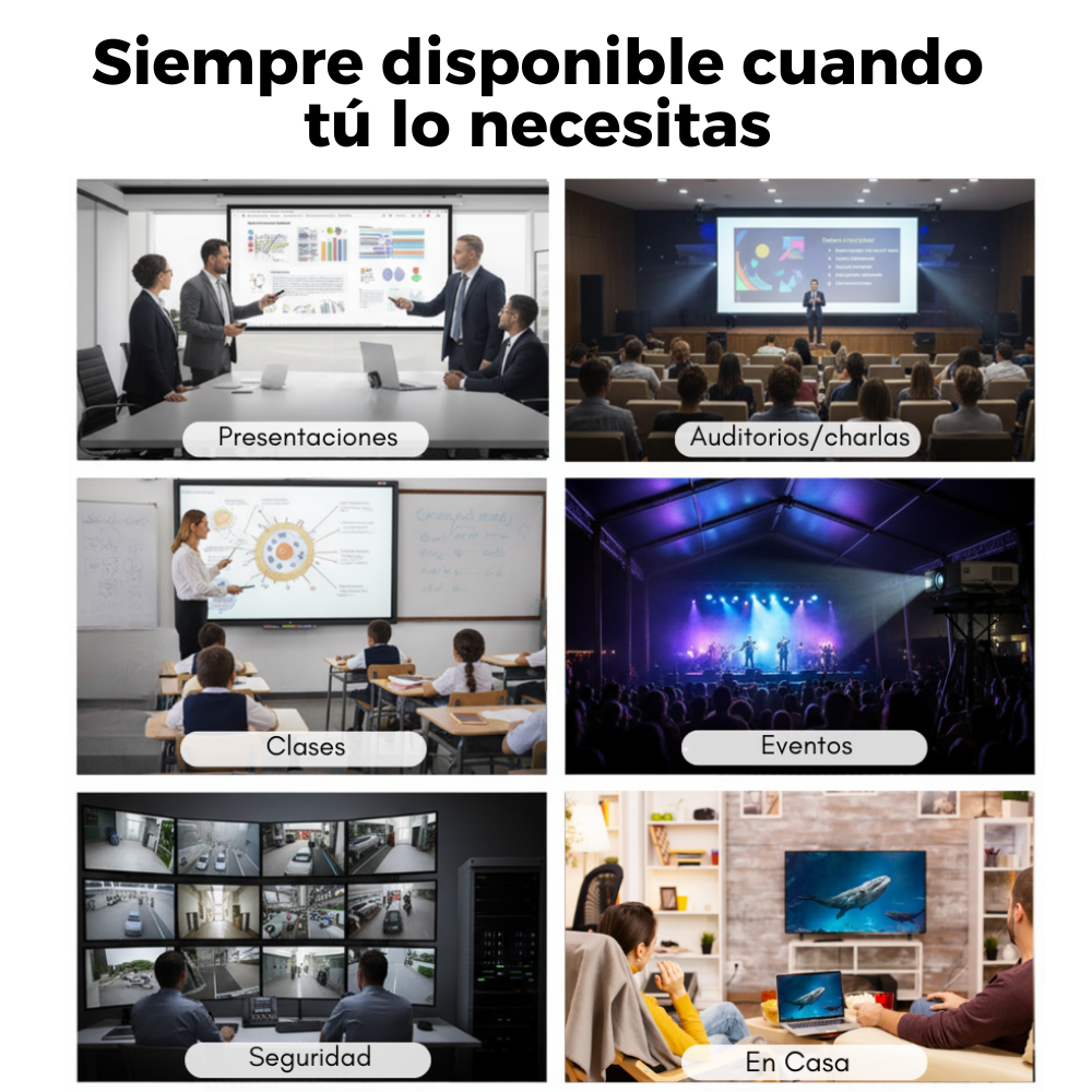 Transmisor Inalambrico Hdmi Usb C Full Hd 60 Metros-6